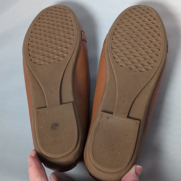 Aerosoles Buckle Ballet Flats Tan - Picture 9 of 10